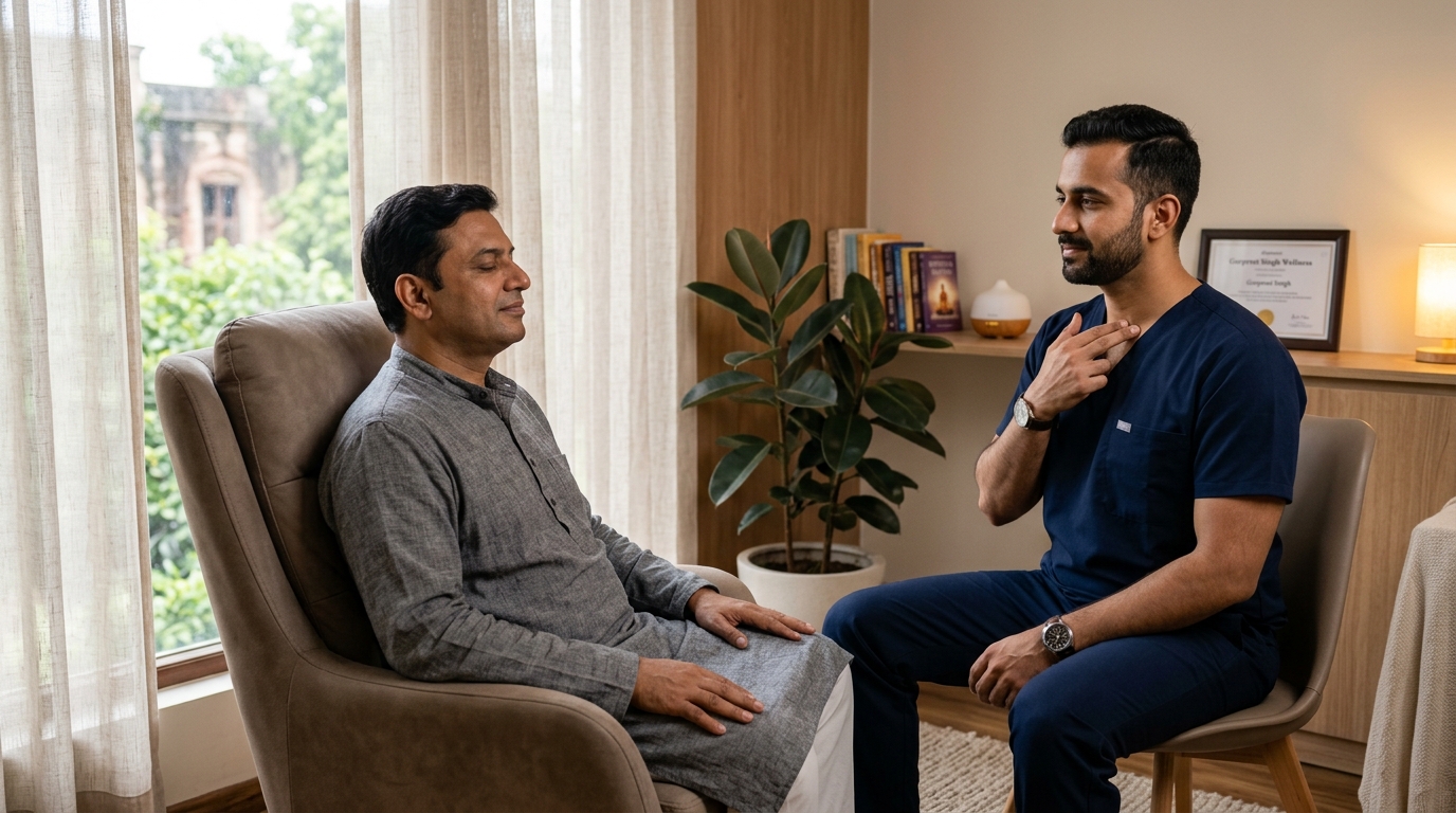 Tapping Therapy in Patiala – Home Services for Stress & Anxiety Relief